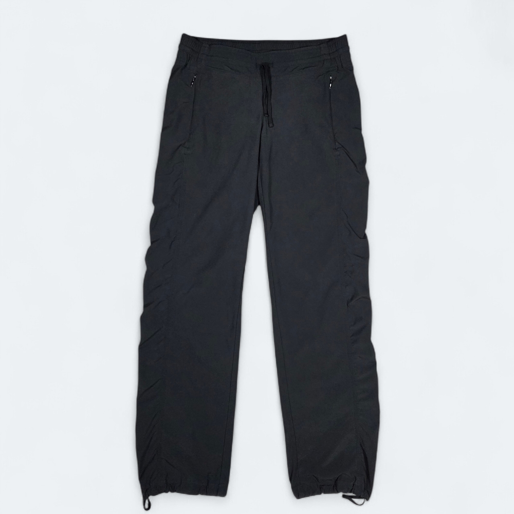Athleta La Viva Pant Black Size 4 Zip Pocket Athleisure